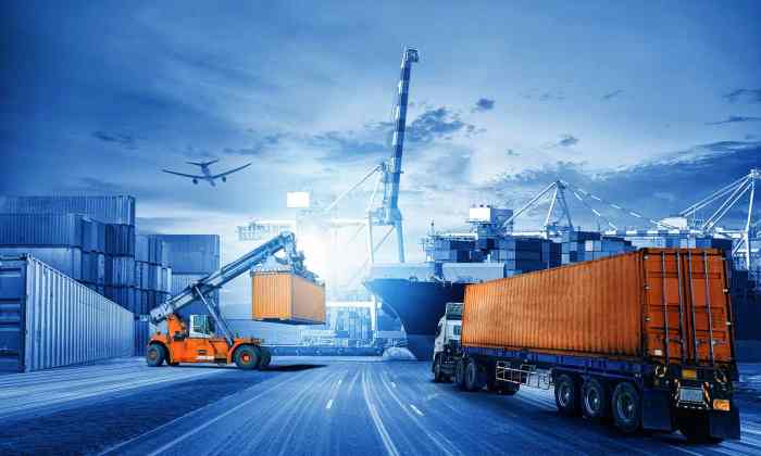 Logistics for international shipping
